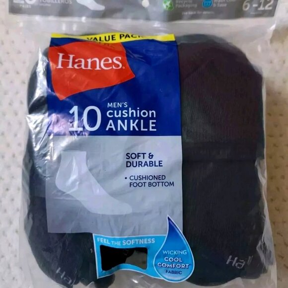 anes Men's Cushion Ankle Socks - Picture 1 of 2